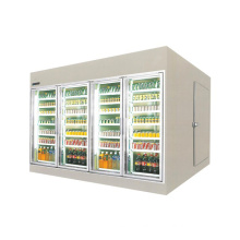 Supermarket prefabricated pu walk in cooler cold room